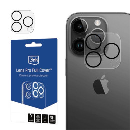 Pancerna ochrona aparatu 3MK Lens Pro Full Cover do iPhone 12 Pro
