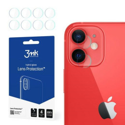 Szkło na obiektyw aparatu 3mk Lens Protection do iPhone 12 Mini, 4szt