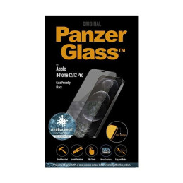 Szkło antybakteryjne do etui Panzerglass Case Friendly E2E do iPhone 12/12 Pro