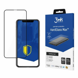 Szkło Hartowane 3MK HardGlass Max do iPhone 11, czarna ramka