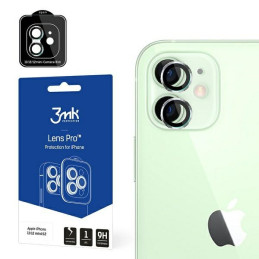 Ochrona na obiektyw aparatu 3MK Lens Protection Pro do iPhone 11 /12/12 Mini, srebrny/silver
