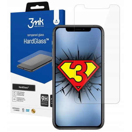 Szkło Hartowane 3MK HardGlass do iPhone Xr