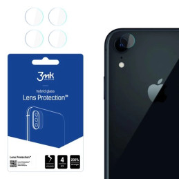 Szkło na obiektyw aparatu 3mk Lens Protection do iPhone Xr, 4szt
