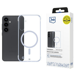 Ultralekkie etui 3MK Just20g MagCase do Galaxy S25+, przezroczyste
