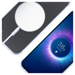 Ultralekkie etui 3MK Just20g MagCase do Galaxy S25+, przezroczyste