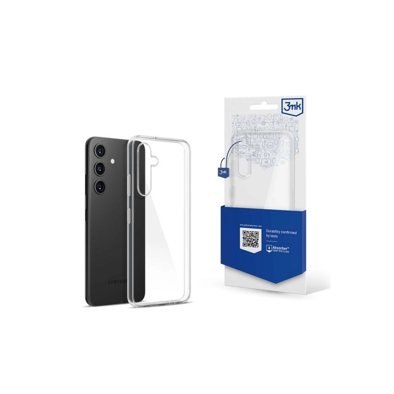 Etui 3MK Clear Case do Galaxy S24+, przezroczyste