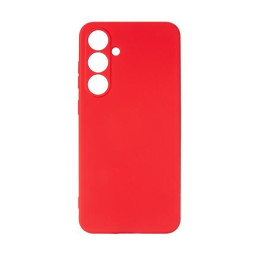 Etui Beline Silicone do Galaxy S24 FE czerwone