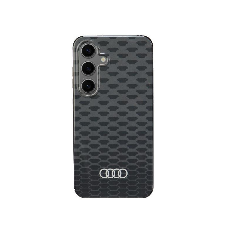 Etui Audi IML Stitching Pattern MagSafe do Galaxy S24, czarne