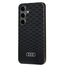 Etui Audi IML Stitching Pattern MagSafe do Galaxy S24, czarne