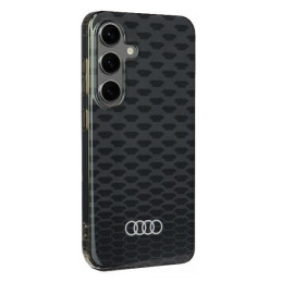 Etui Audi IML Stitching Pattern MagSafe do Galaxy S24, czarne