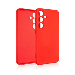 Etui Beline Silicone do Galaxy S24 czerwone