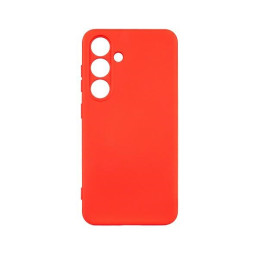 Etui Beline Silicone do Galaxy S24 czerwone