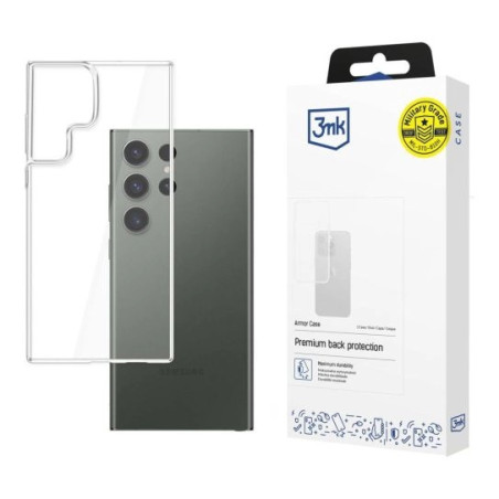 Etui 3MK Armor Case do Galaxy S23 Ultra, przezroczyste