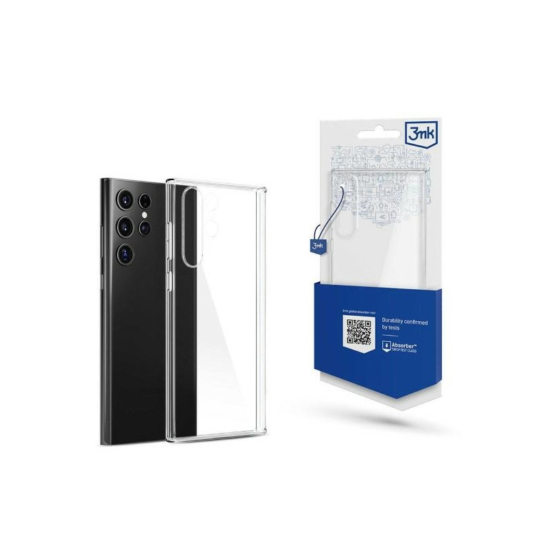 Etui 3MK Clear Case do Galaxy S23 Ultra, przezroczyste