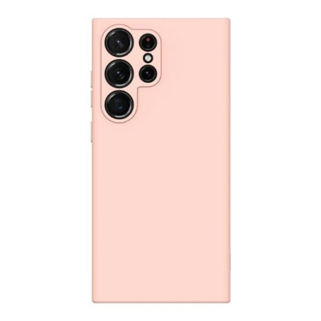 Etui Beline Silicone do Galaxy S23 Ultra różowo-złote