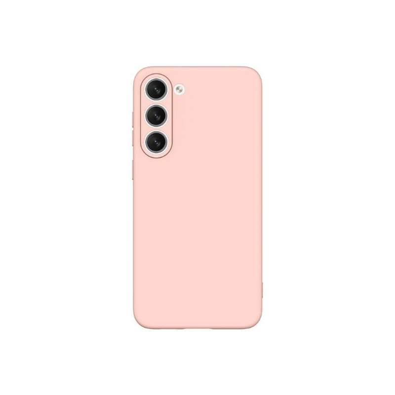 Etui Beline Silicone do Galaxy S23+ różowo-złote