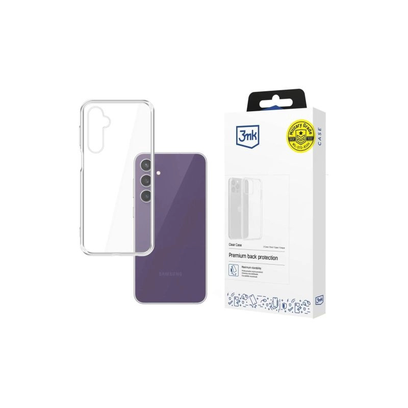 Etui 3MK Clear Case do Galaxy S23 FE, przezroczyste
