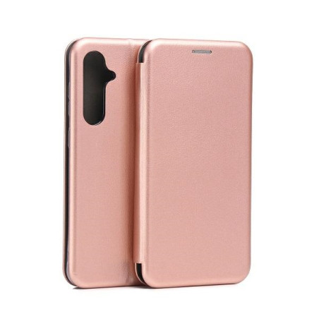 Etui Beline Book Magnetic do Galaxy S23 FE różowo-złote