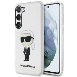 Etui Karl Lagerfeld Ikonik Karl Lagerfeld do Galaxy S23, transparent