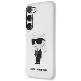 Etui Karl Lagerfeld Ikonik Karl Lagerfeld do Galaxy S23, transparent