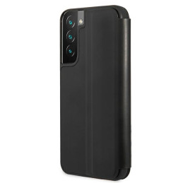 Etui z klapką BMW M Collection Triangles do Galaxy S22+, czarne