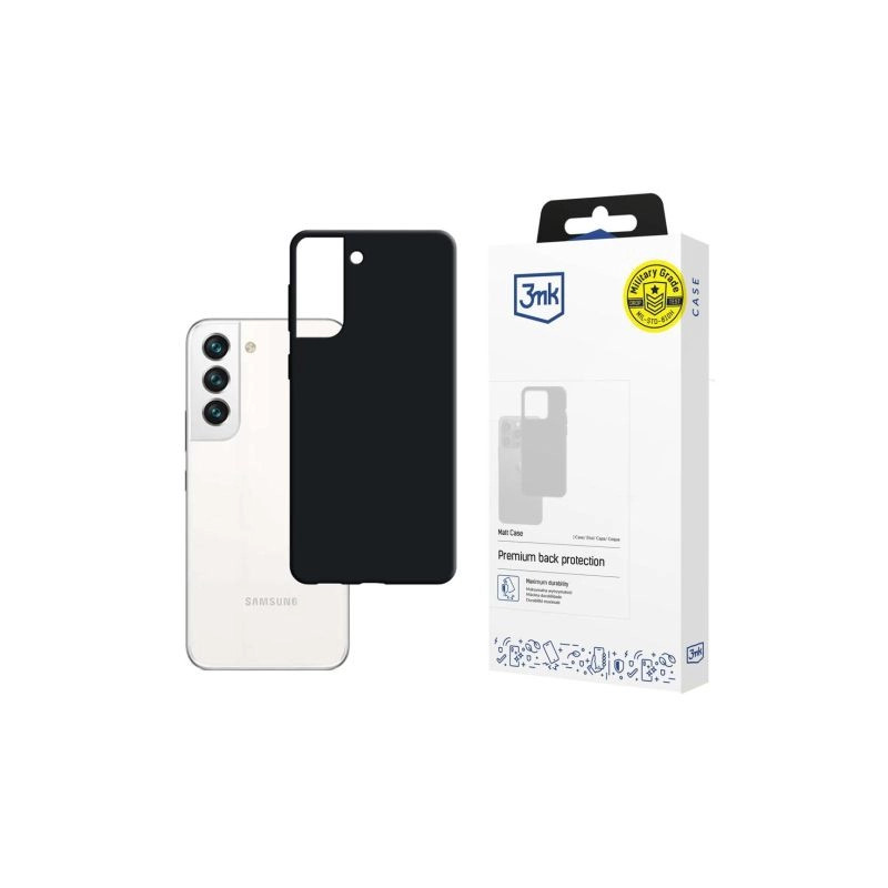 Etui 3MK Matt Case do Galaxy S22, czarne