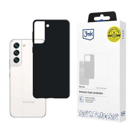 Etui 3MK Matt Case do Galaxy S22, czarne
