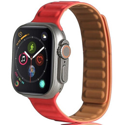 Magnetyczny pasek Beline do Apple Watch 38/40/41mm czerwony