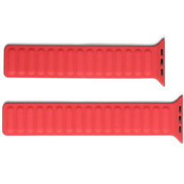 Magnetyczny pasek Beline do Apple Watch 38/40/41mm czerwony