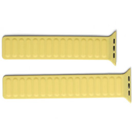 Magnetyczny pasek Beline do Apple Watch 38/40/41mm żółty