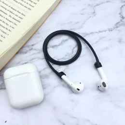 Linka Strap pasek na szyję do słuchawek Apple AirPods, czarny