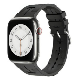 Silikonowy pasek Beline do Apple Watch Ultra 42/44/45/49mm czarny