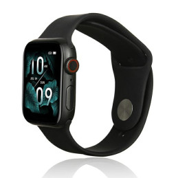 Silikonowy pasek Beline do Apple Watch 38/40/41mm czarny