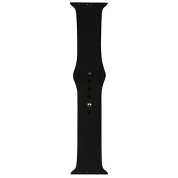 Silikonowy pasek Beline do Apple Watch 38/40/41mm czarny
