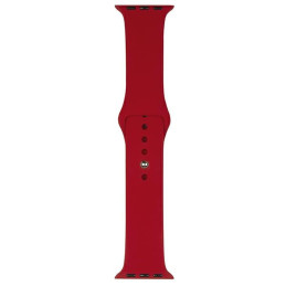 Silikonowy pasek Beline do Apple Watch 38/40/41mm czerwony