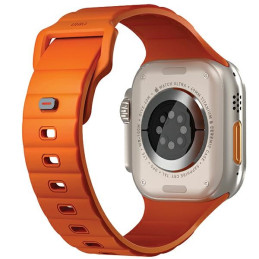 Pasek UNIQ Stride do Apple Watch 1/2/3/4/5/6/7/8/9/SE/SE2/Ultra/Ultra 2 42/44/45/49mm, pomarańczowy
